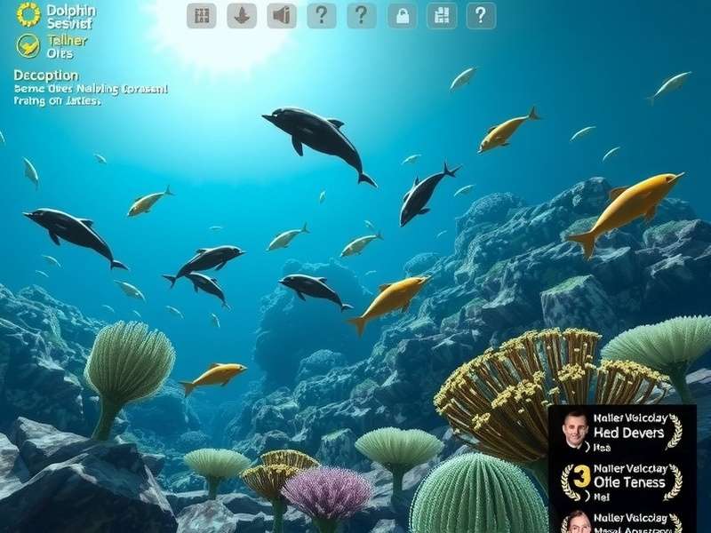 Dolphin Coastal Quest visual showcase of marine life