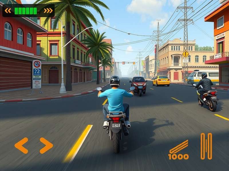 Sari Speed King gameplay screenshot showing vibrant Indian streets