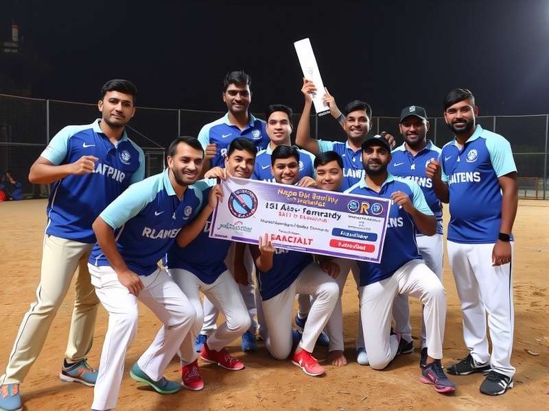Historical moment of Nagpur Ball Breakers first championship win