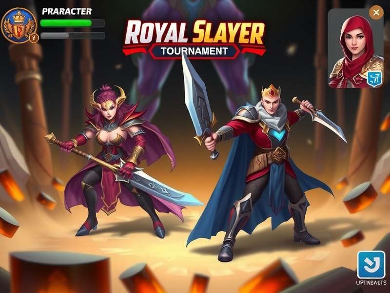 Royal Slayer esports tournament with professional players