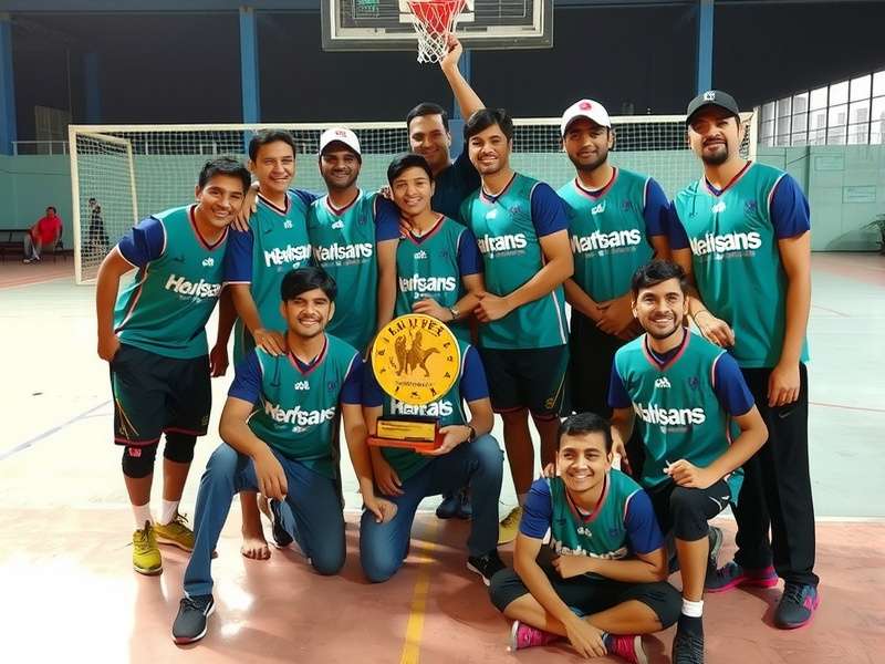 Mehsana Mavericks early team photo