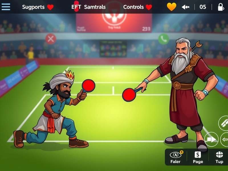 Ping King Bharat tournament finals with live audience