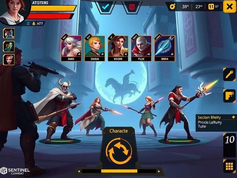 Sentinel Glorious Combat character abilities showcase