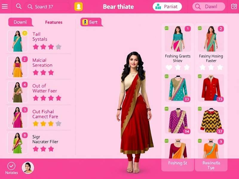 Traditional Indian fashion elements in Fashionista Bangalore