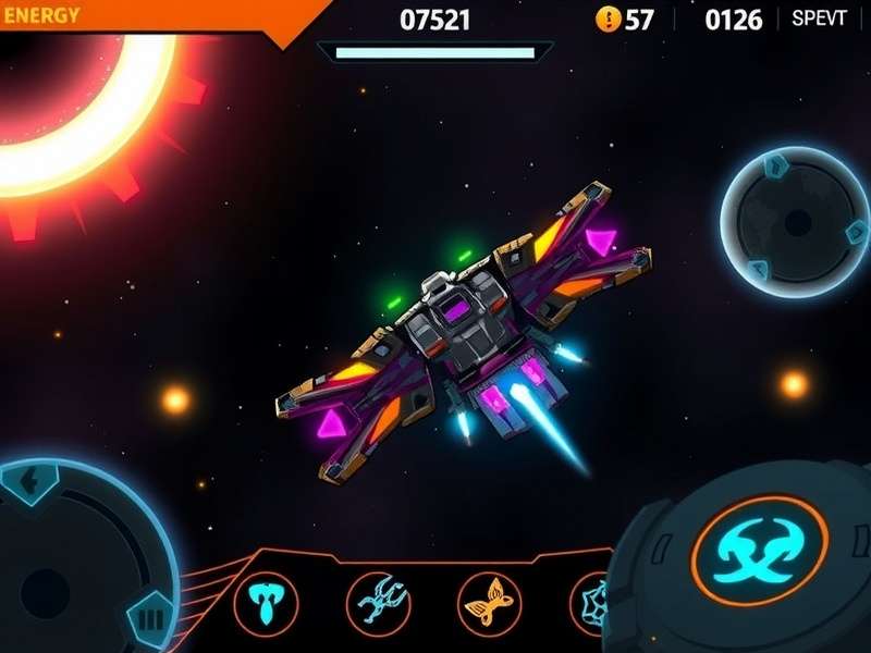 Black Hole Brawlers energy management interface
