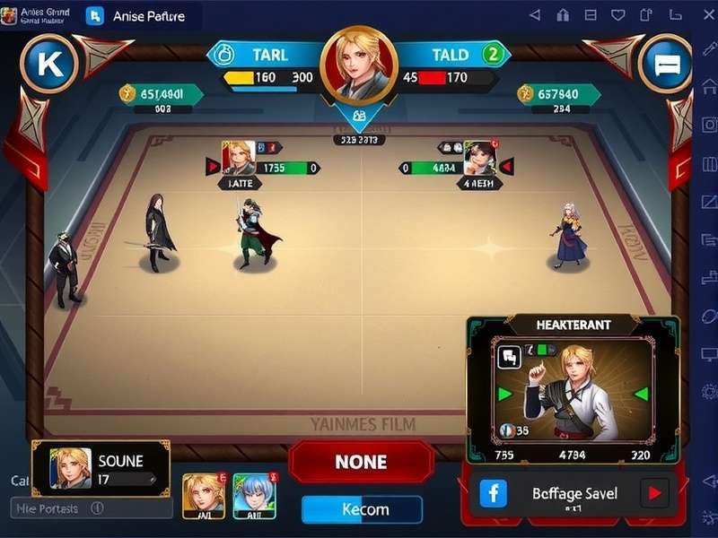 Competitive tournament scene for Anise Grand Master