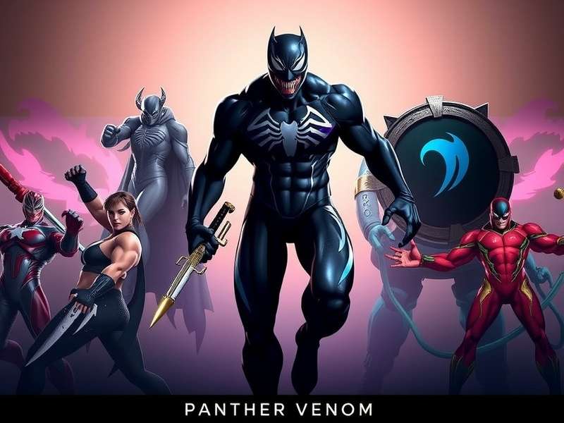 Panther Venom gameplay screenshot showing character in action