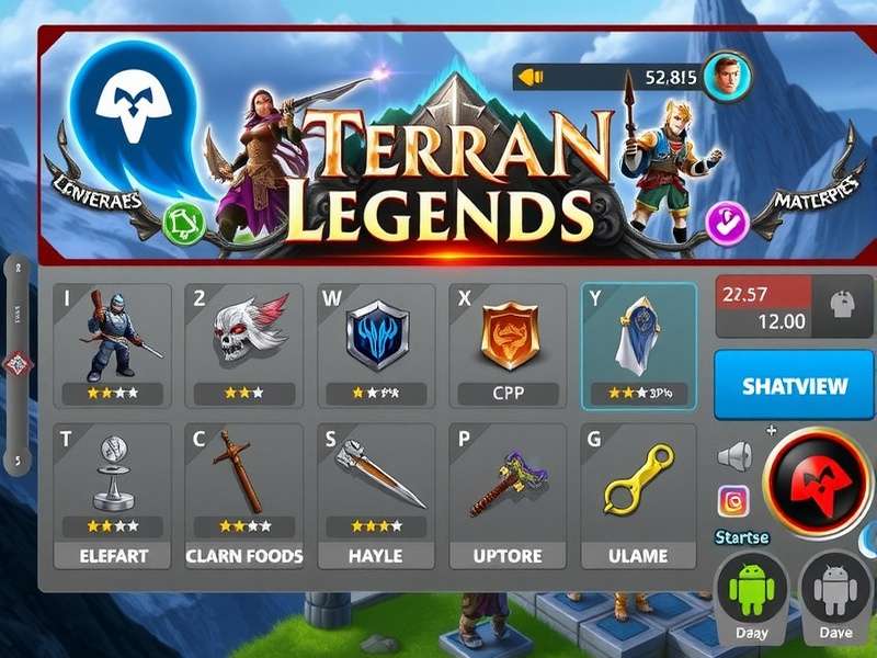 Terran Legends Gameplay Screenshot
