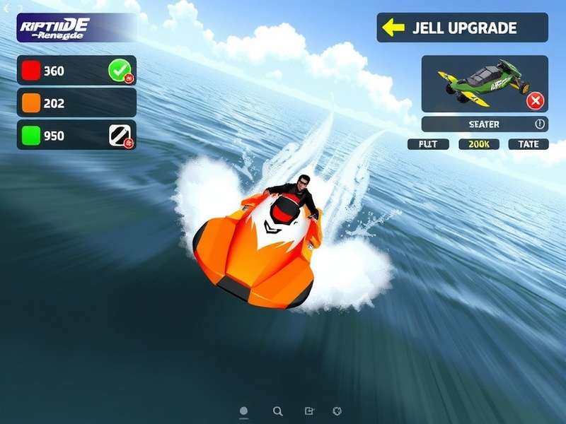 Riptide GP Renegade visual effects and water physics demonstration