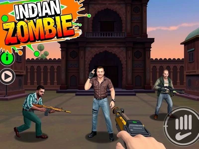Indian Zombie Strike Game Cover