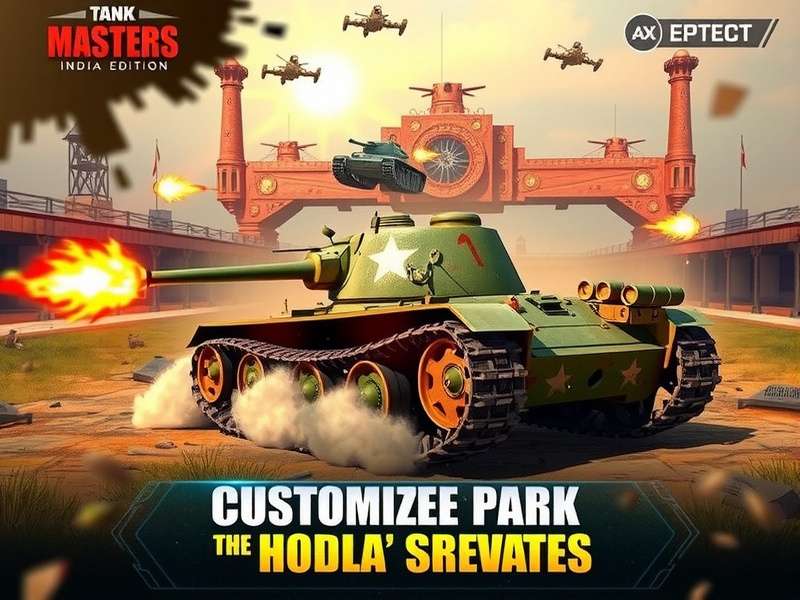 Tank Masters India Edition gameplay screenshot