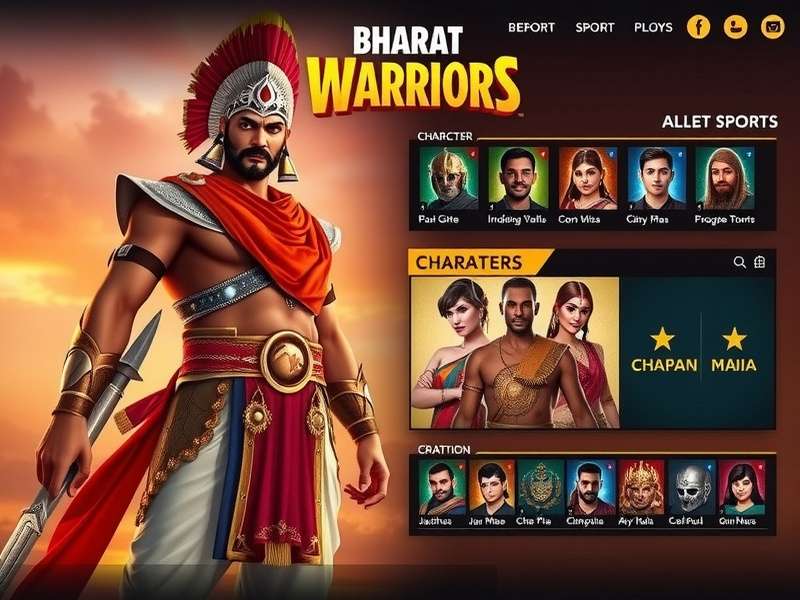 Bharat Warriors esports tournament with professional players competing