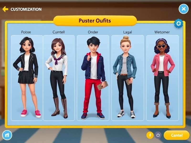Avakin School Life character progression and development