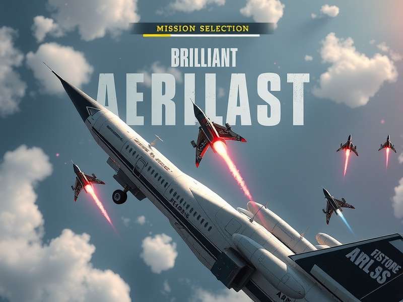 Brilliant Aerialist gameplay screenshot showing aerial combat