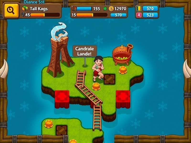 Epic Snakes Ladders Quest game board