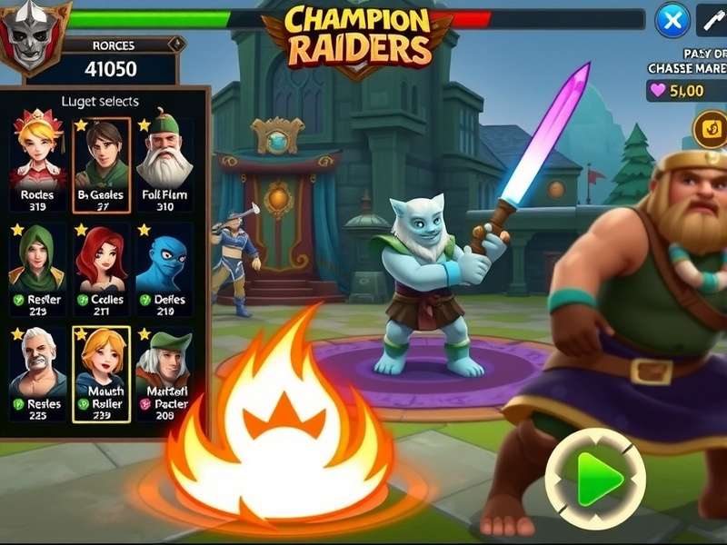 Champion Raiders advanced combat techniques demonstration