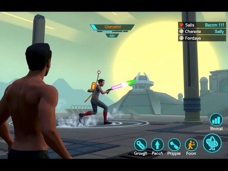 Baroda Fast Forward Force gameplay screenshot showing action sequences