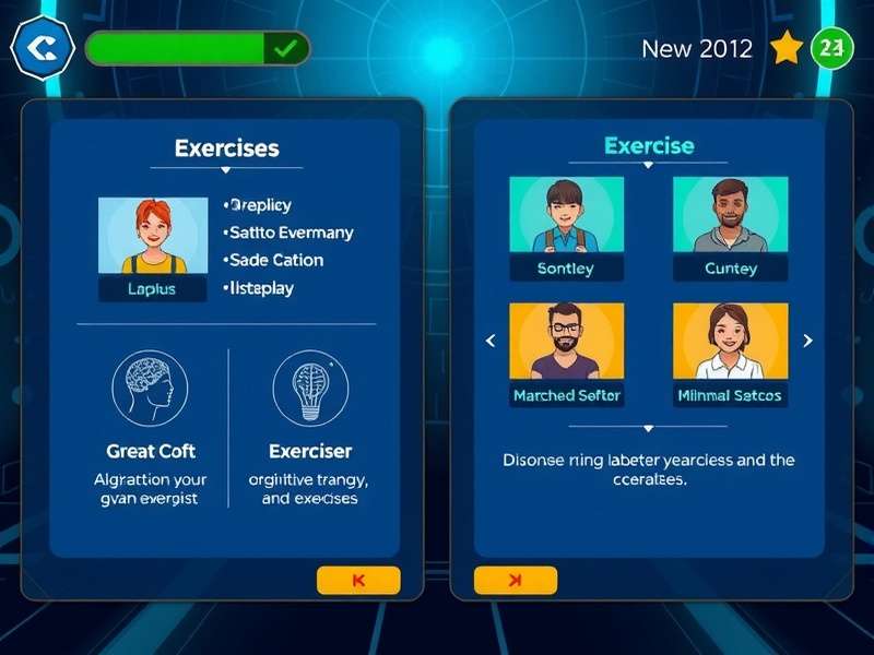 Saraswati Cognitive Champion cognitive training exercises in action