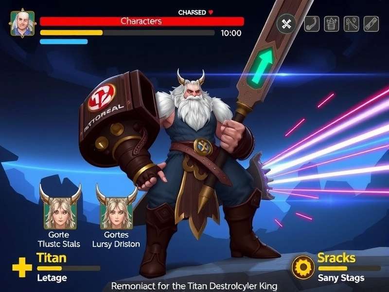 Titan Destroyer King character selection