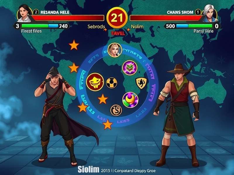 Siolim Extreme Duel character selection screen