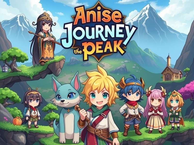 Anise Journey S Peak character lineup showing diverse cast