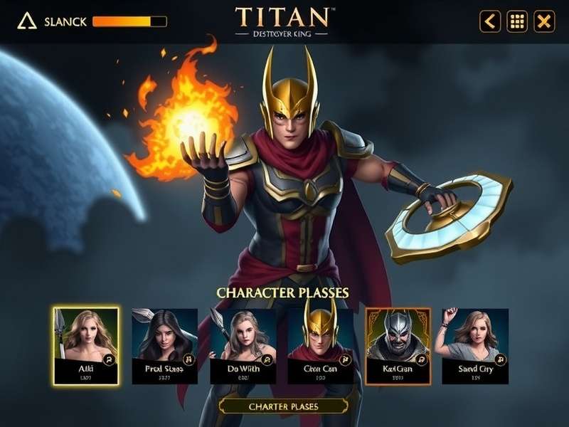 Titan Destroyer King character classes