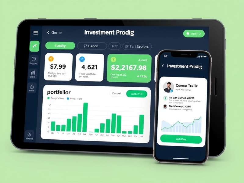Investment Prodigy mobile app interface