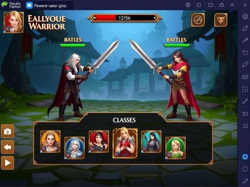 Royals Valor Warrior character classes lineup