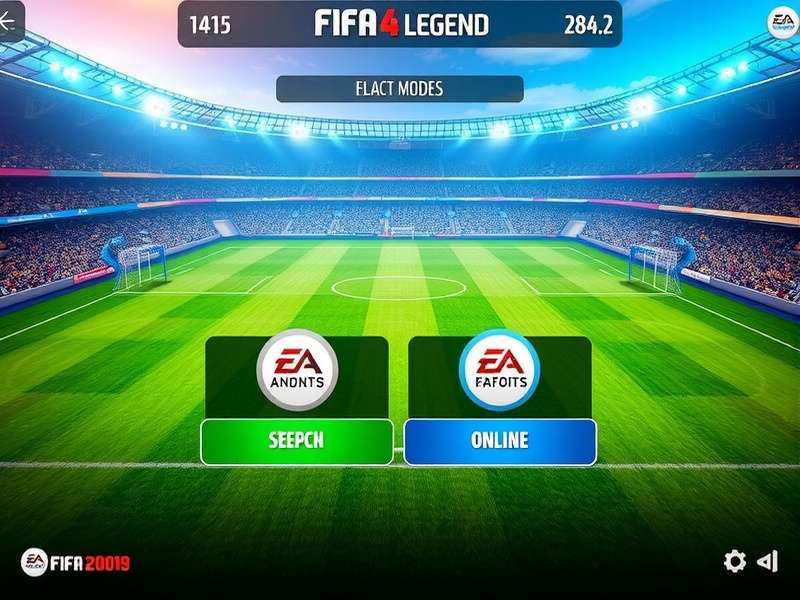 FIFA Online 4 Legend online matchmaking interface