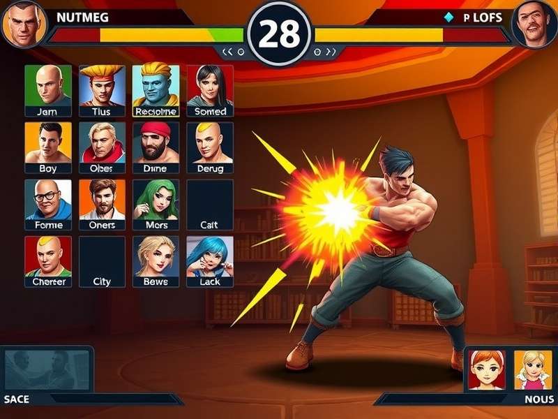 Nutmeg Elite Combatant character showcasing special move execution