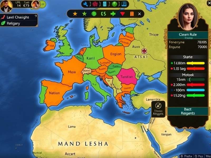 Spice Ruler S Legacy trade route management interface