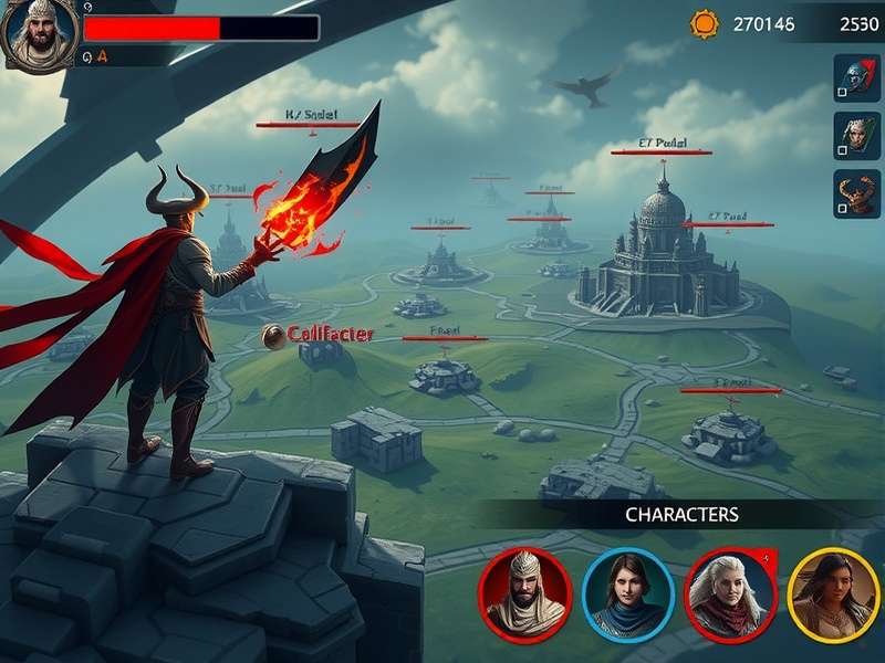 Storm Warlord battle strategy map