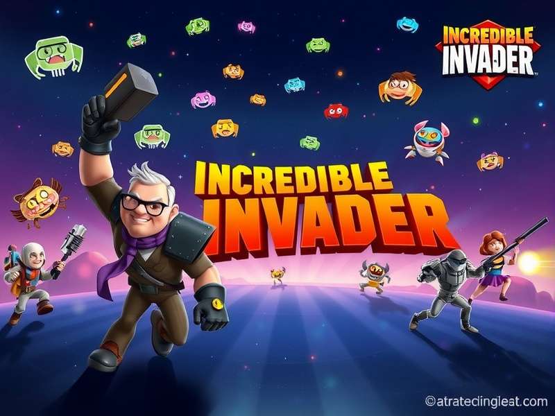 Incredible Invader Game Cover Art
