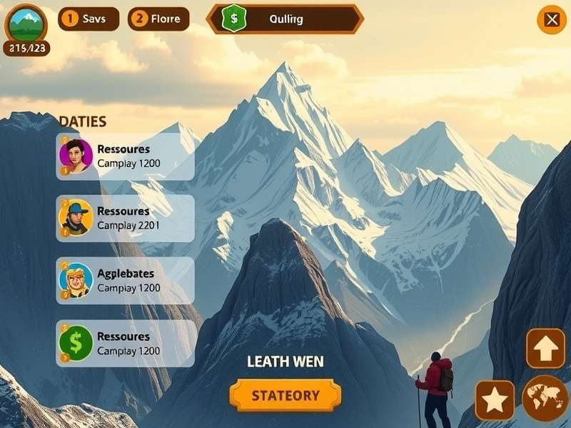 Money Mountain Master strategy guide showing resource management and path selection