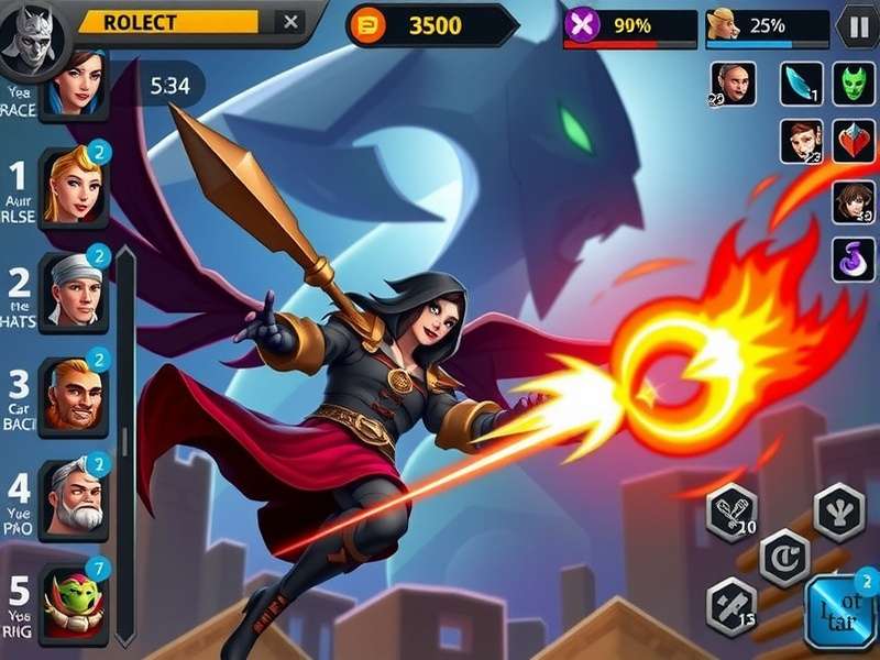 Champion Raiders character roster showing diverse heroes