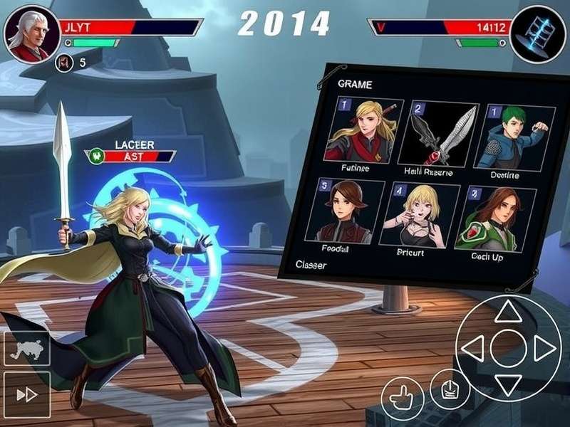 Tempest Master combat interface showing gesture controls