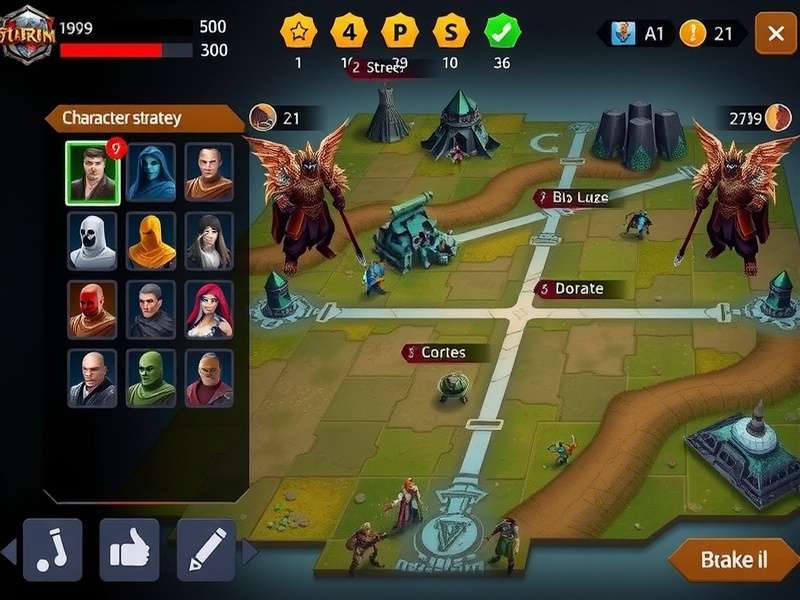 Storm Warlord character selection screen