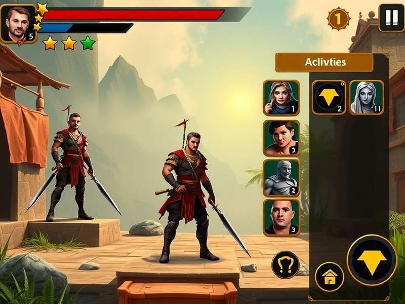 Haveli Warriors Expedition gameplay screenshot showing character exploration
