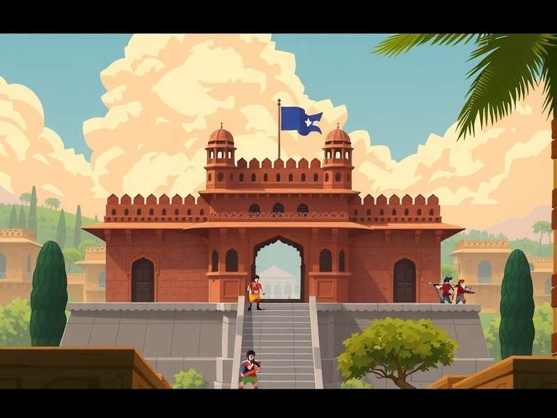 Golconda Fort Heroes gameplay screenshot
