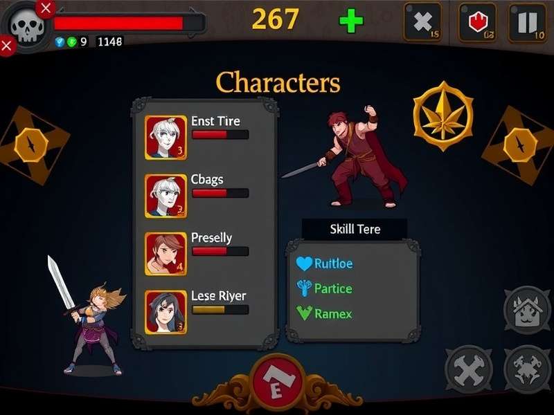 Steady Fist Pillage Hero gameplay screenshot showing combat mechanics