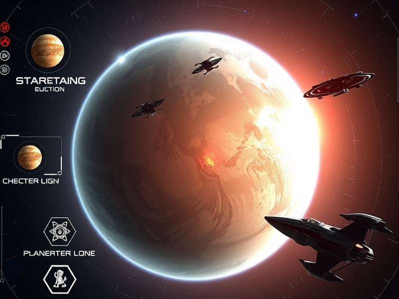 Void Voyager planetary exploration scene