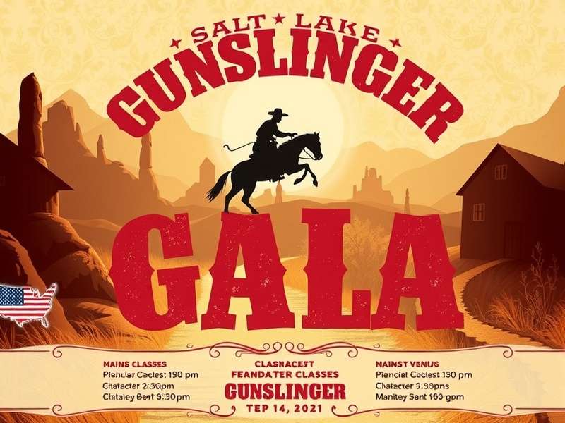 Historical evolution of Salt Lake Gunslinger Gala event venues
