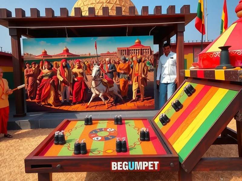 Modern competitive Begumpet Royal Bombers tournament match