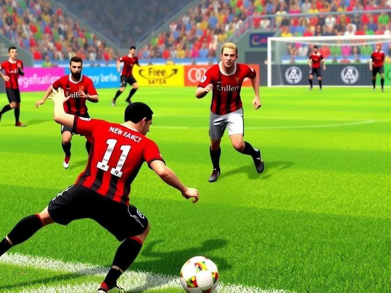 Indian gamers playing competitive online football on mobile and laptop