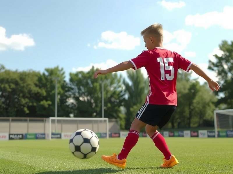 Cristiano Ronaldo demonstrating soccer skills for children training