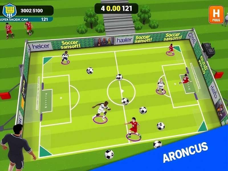 Diagram showing scanning for passing lanes in football