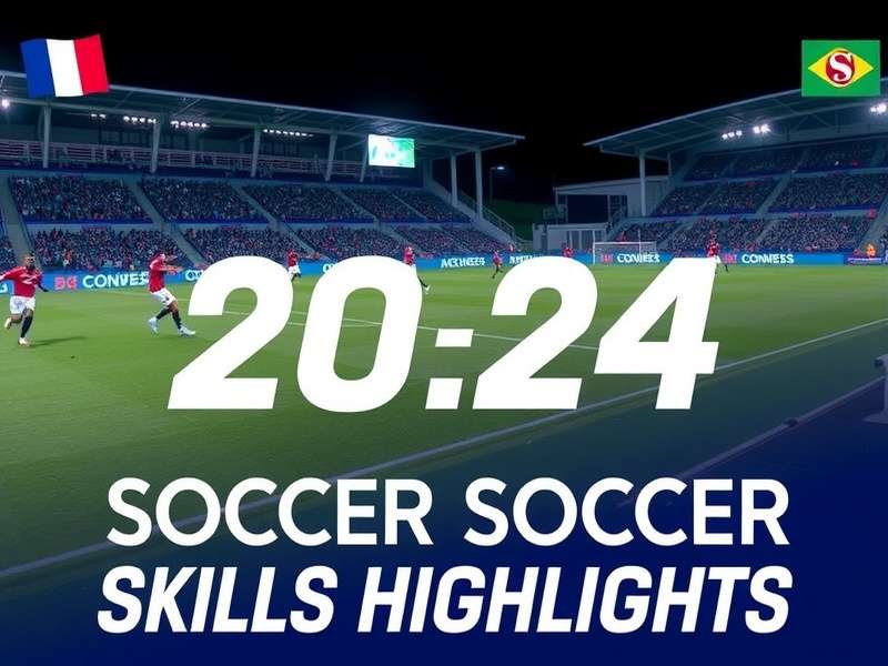 Soccer player performing skills in 2024 match