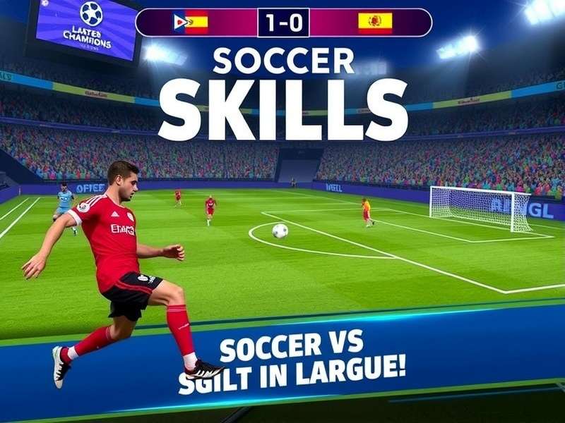 Soccer Skills Champions League Gameplay Screenshot