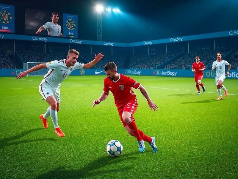 Professional soccer player demonstrating advanced ball control techniques during a European match