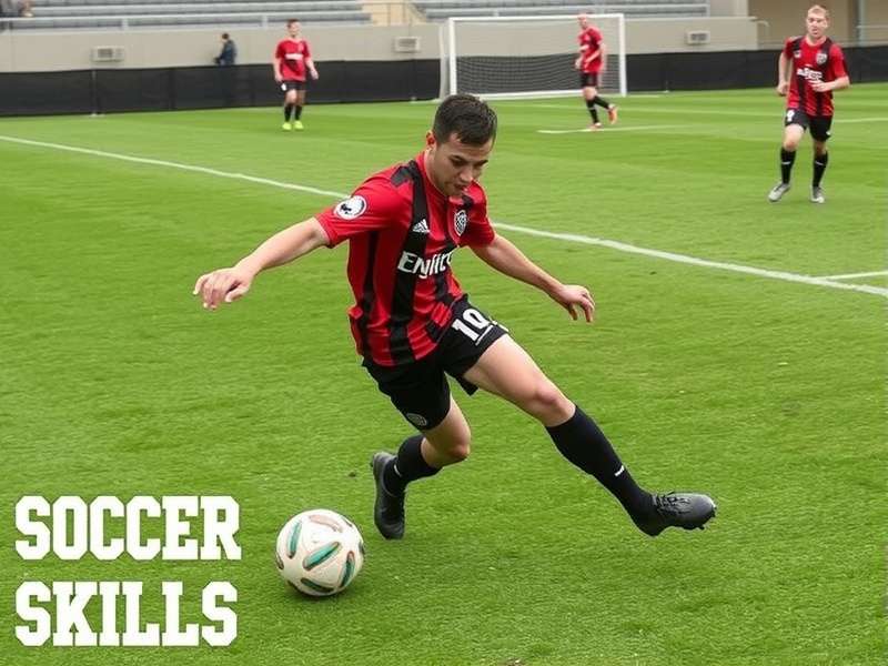 Soccer Skills gameplay screenshot showing skill moves